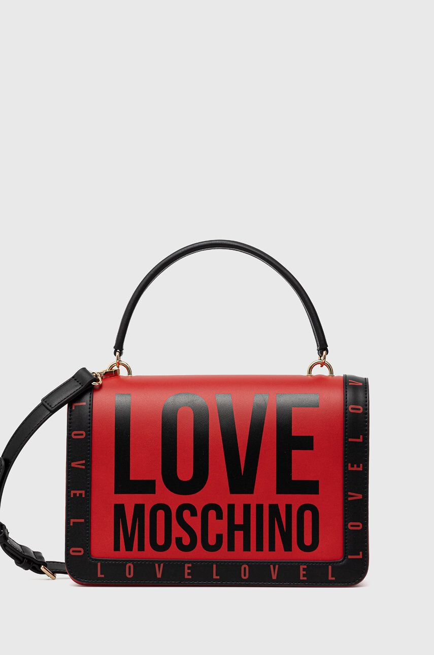 Love Moschino poseta culoarea negru - Pled.ro