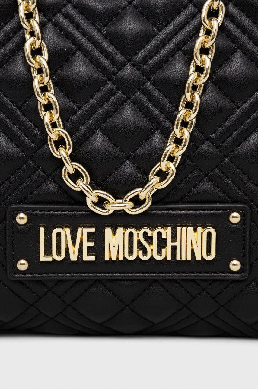 Love Moschino poseta culoarea negru - Pled.ro