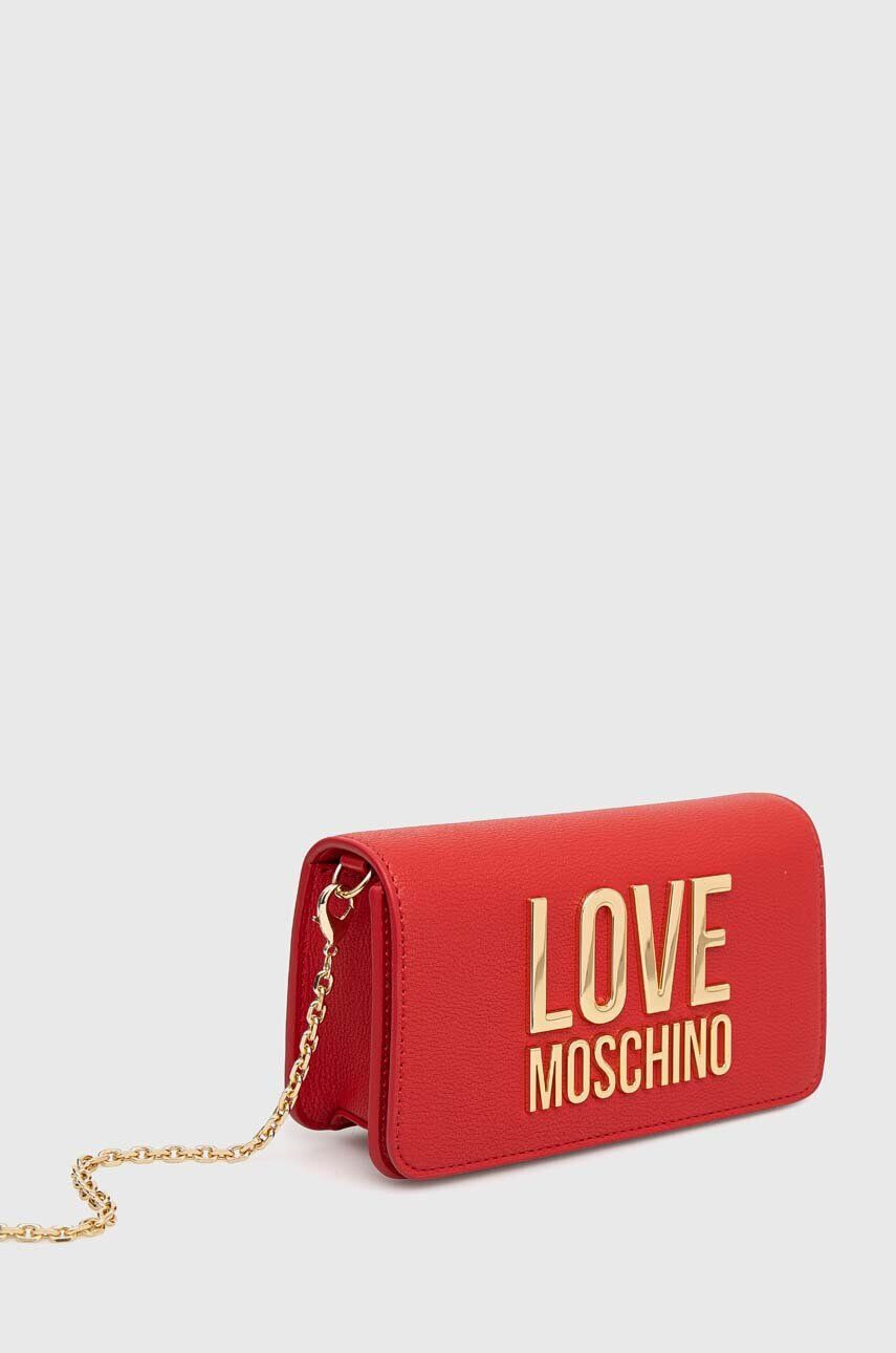 Love Moschino poseta culoarea rosu - Pled.ro