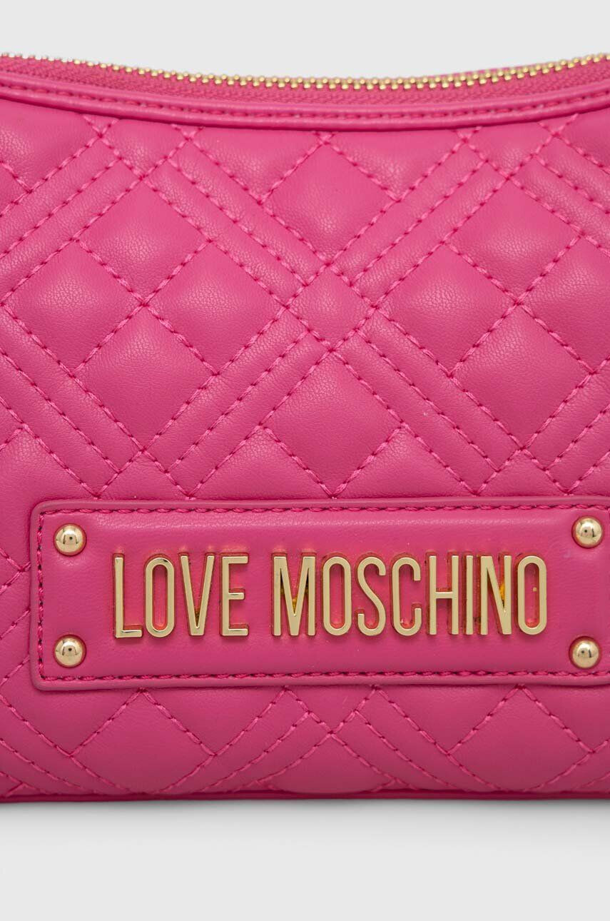 Love Moschino poseta culoarea roz - Pled.ro