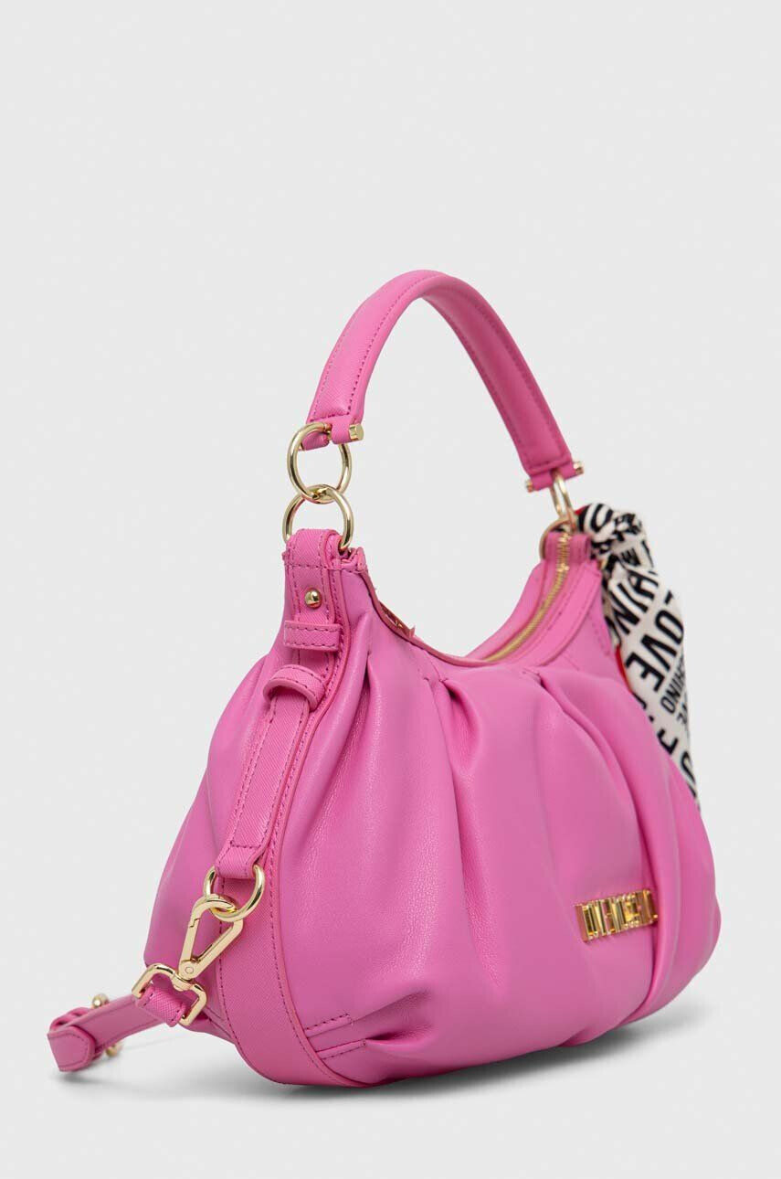 Love Moschino poseta culoarea maro - Pled.ro