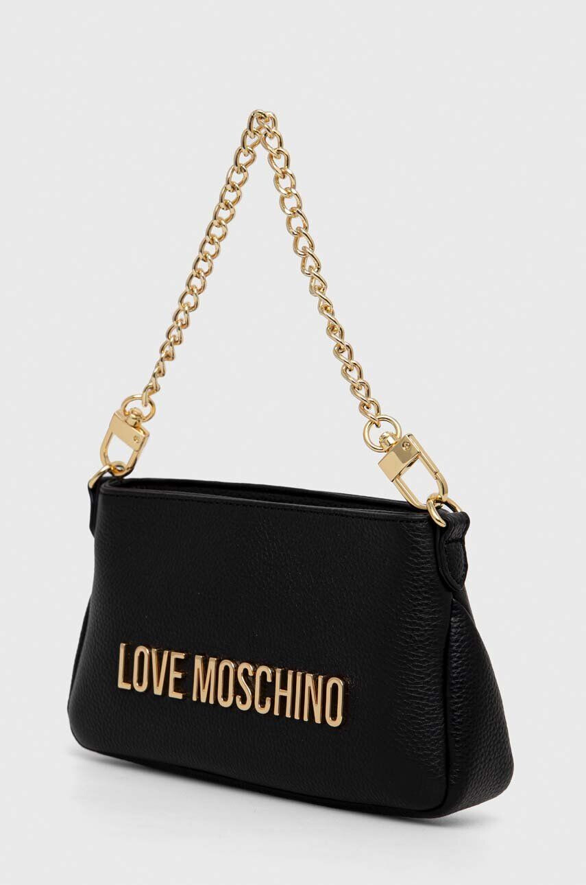 Love Moschino poseta culoarea negru - Pled.ro