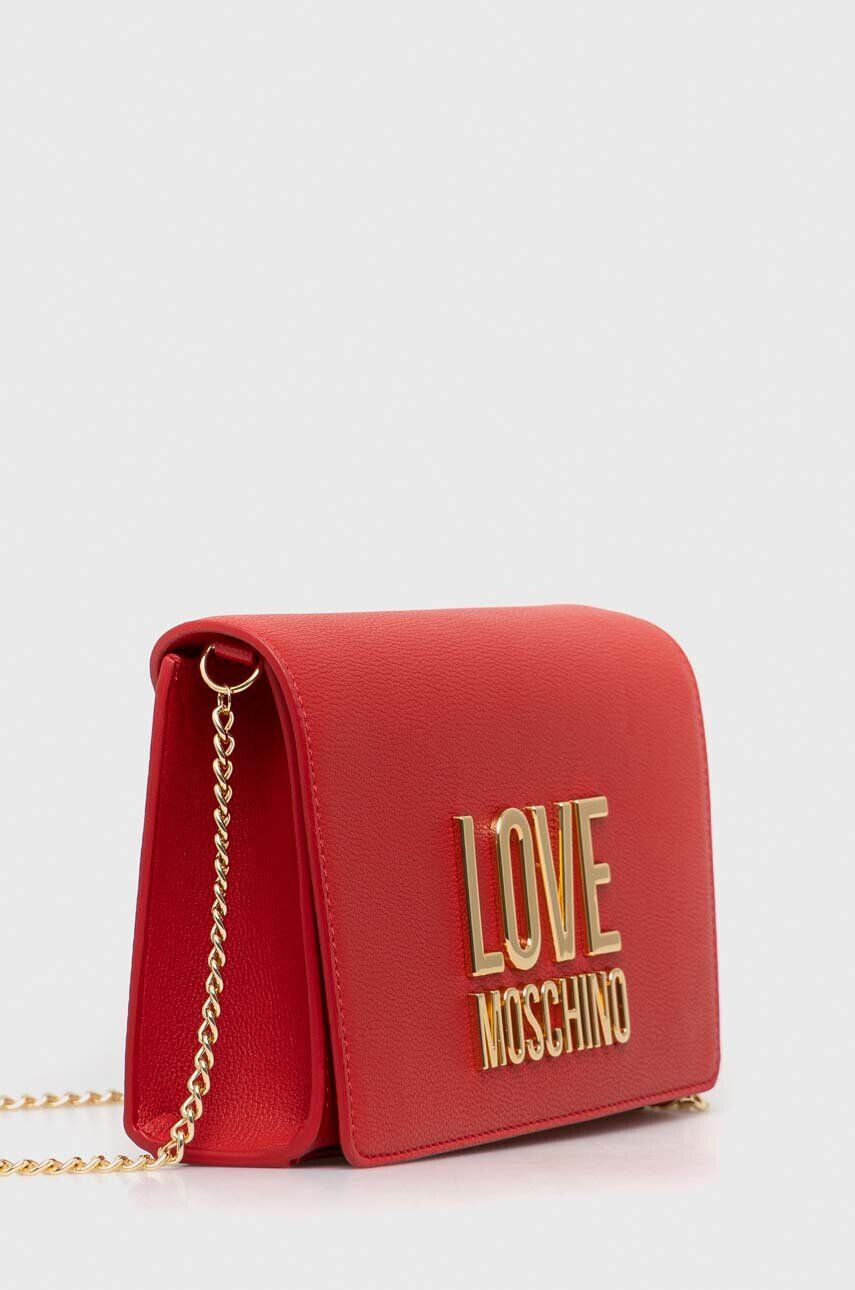 Love Moschino poseta culoarea rosu - Pled.ro