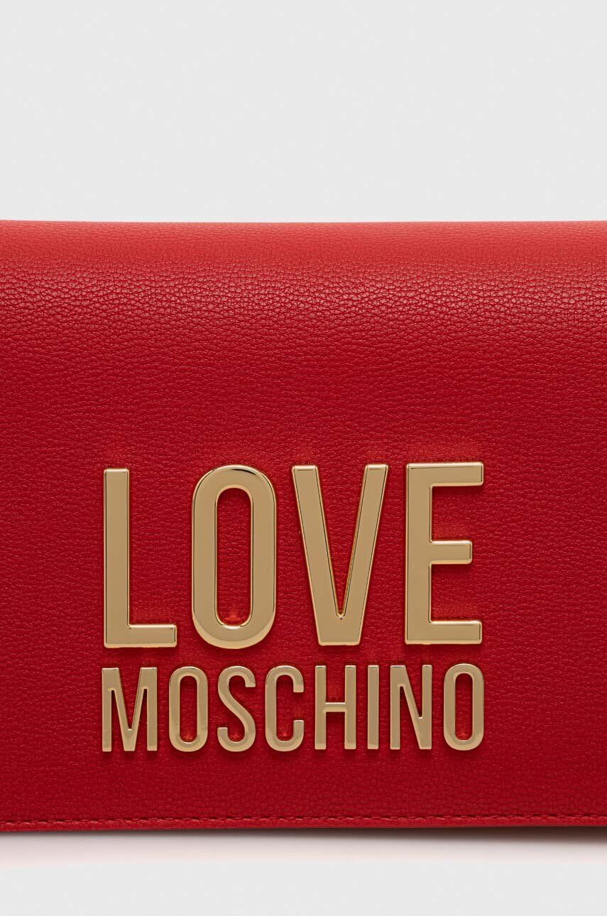 Love Moschino poseta culoarea rosu - Pled.ro