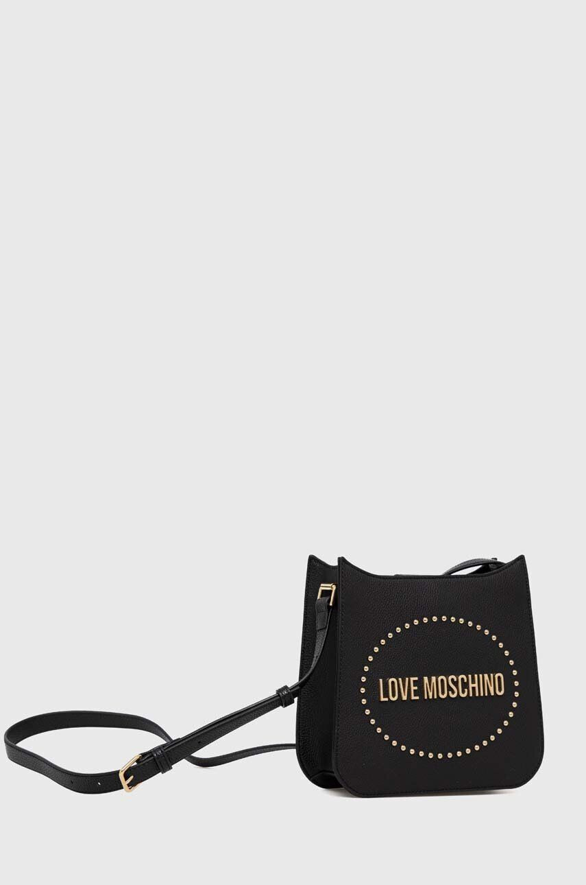 Love Moschino poseta culoarea negru - Pled.ro