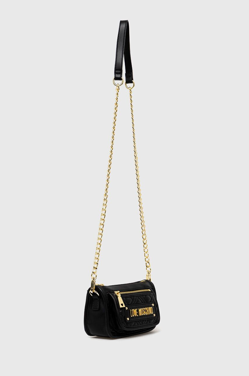 Love Moschino poseta culoarea negru - Pled.ro