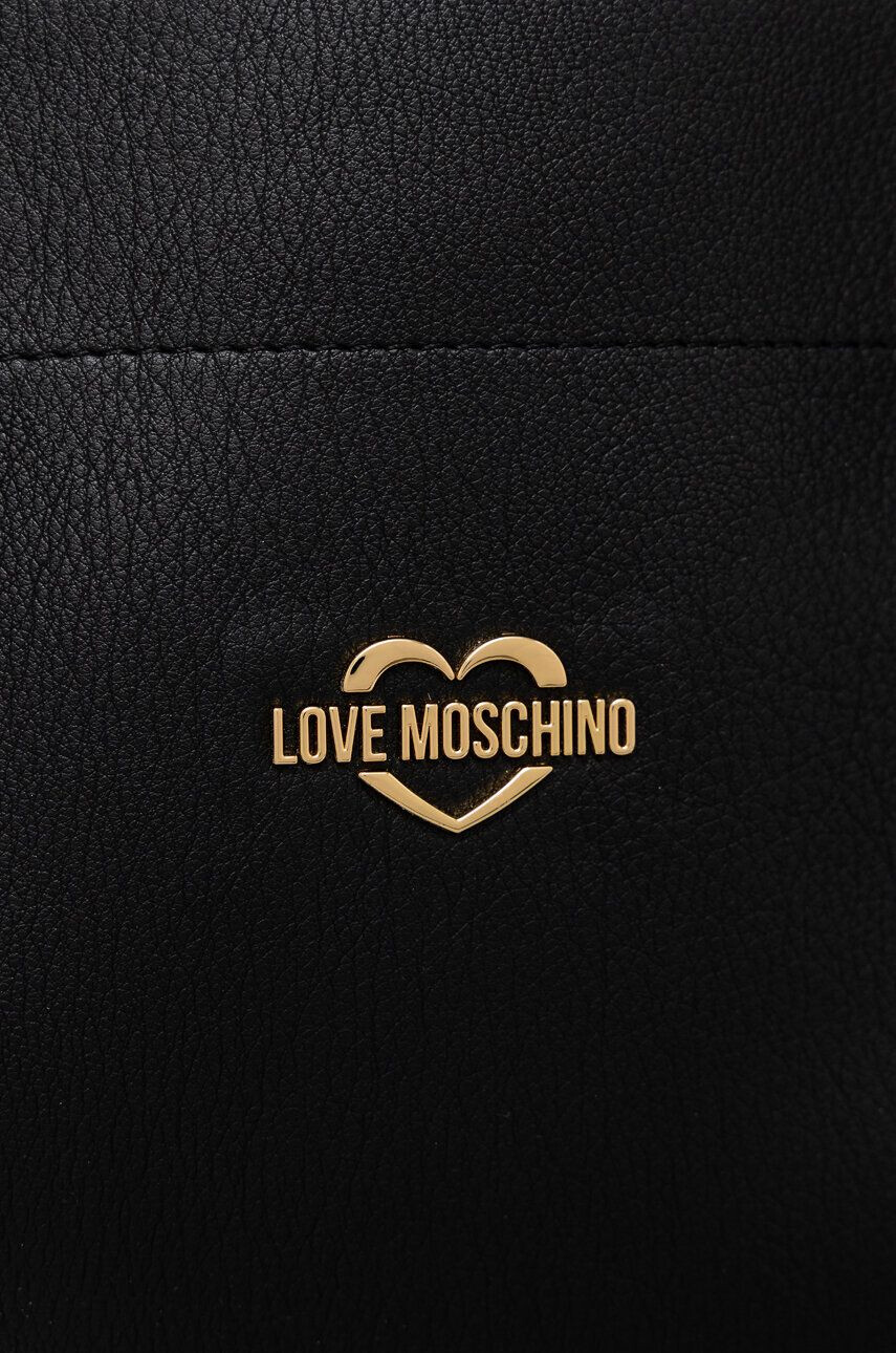 Love Moschino poseta culoarea negru - Pled.ro