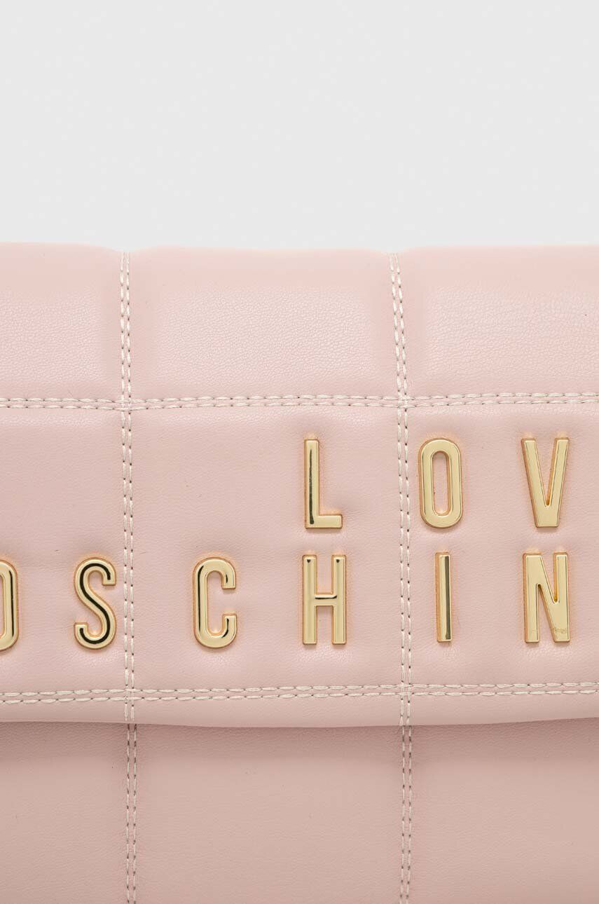 Love Moschino poseta culoarea roz - Pled.ro