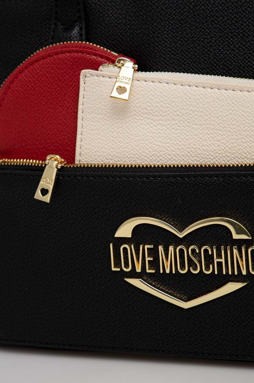 Love Moschino poseta culoarea negru - Pled.ro