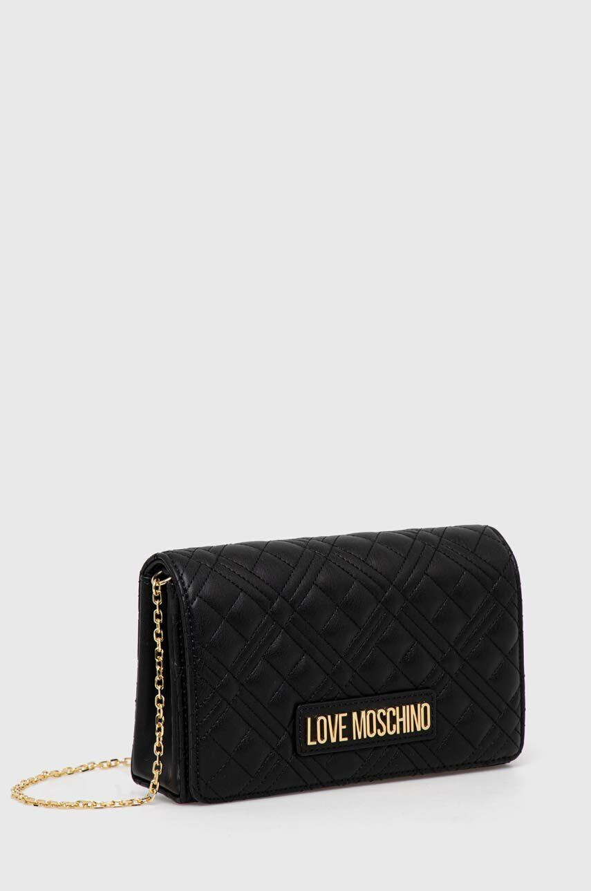 Love Moschino poseta culoarea negru - Pled.ro