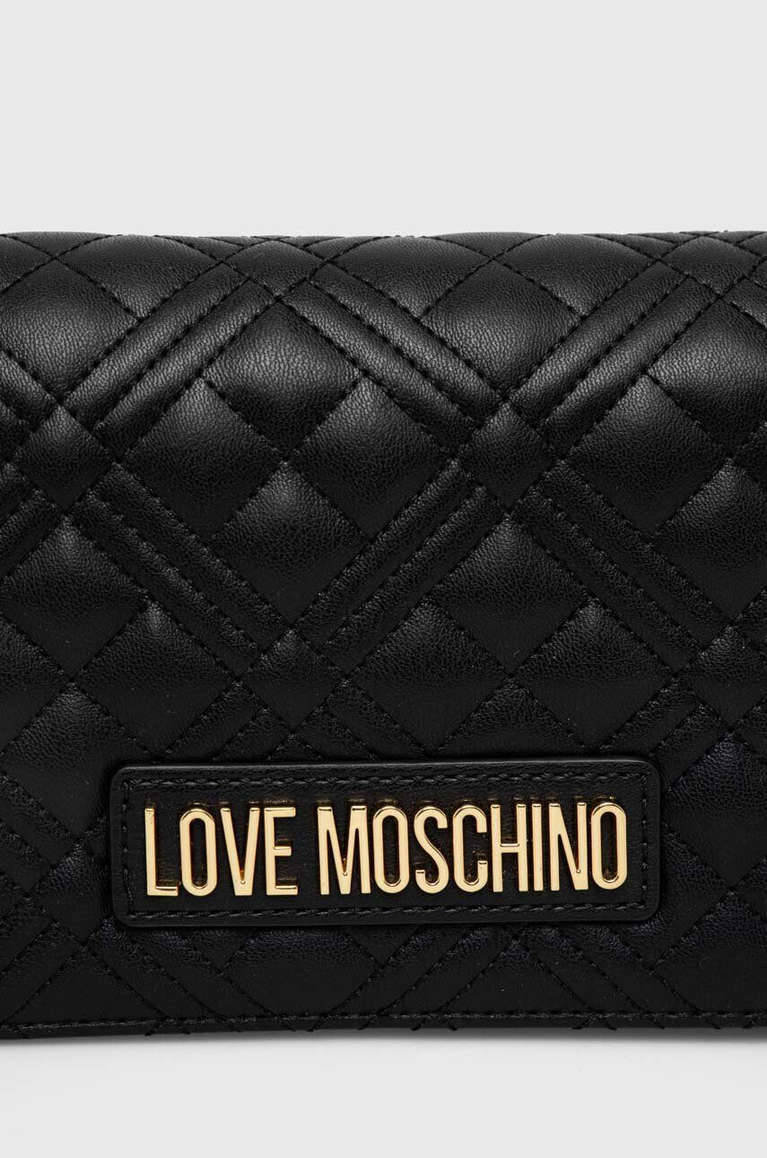 Love Moschino poseta culoarea negru - Pled.ro