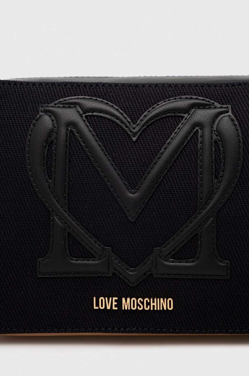 Love Moschino poseta culoarea negru - Pled.ro