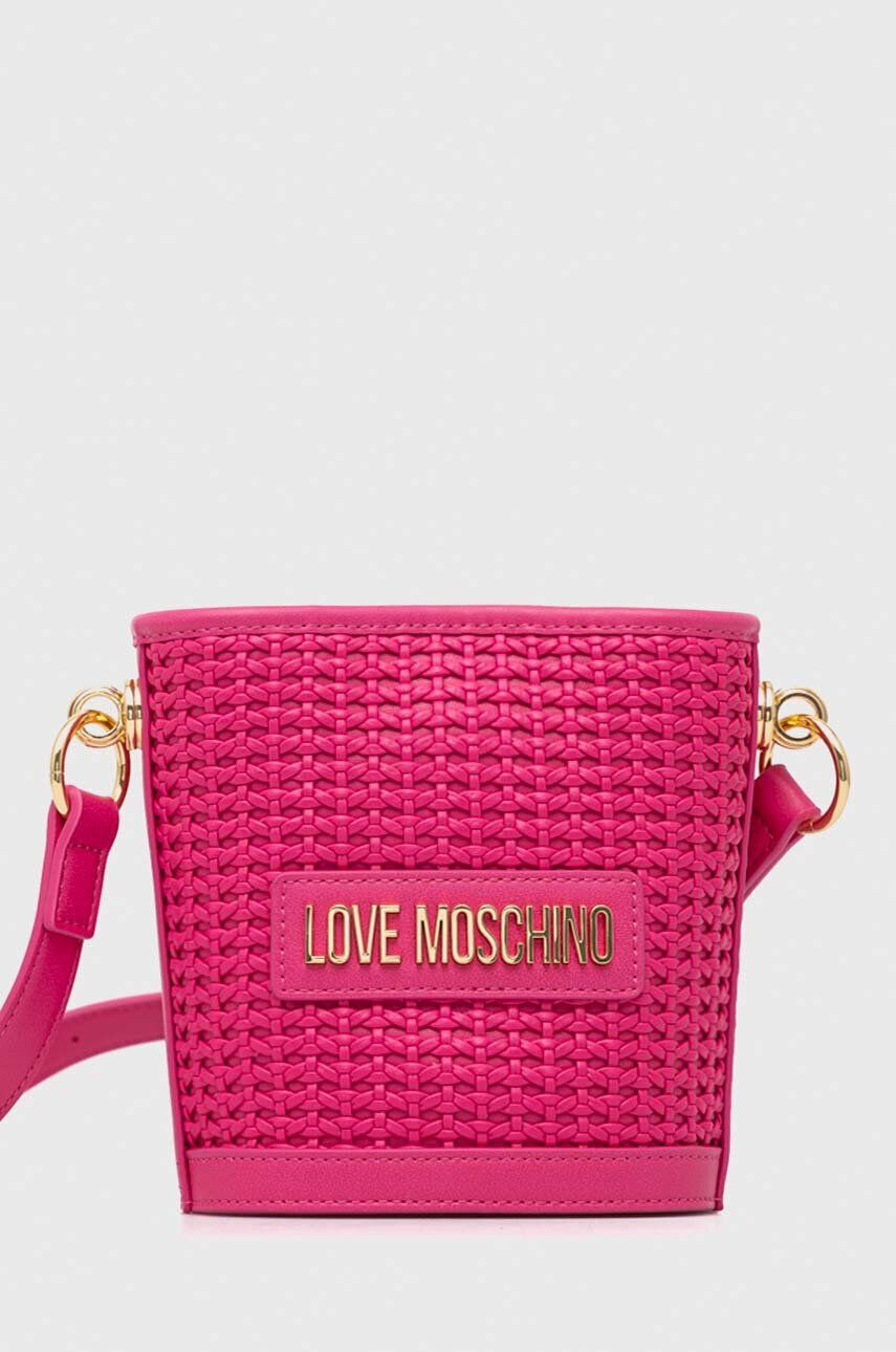 Love Moschino poseta culoarea negru - Pled.ro