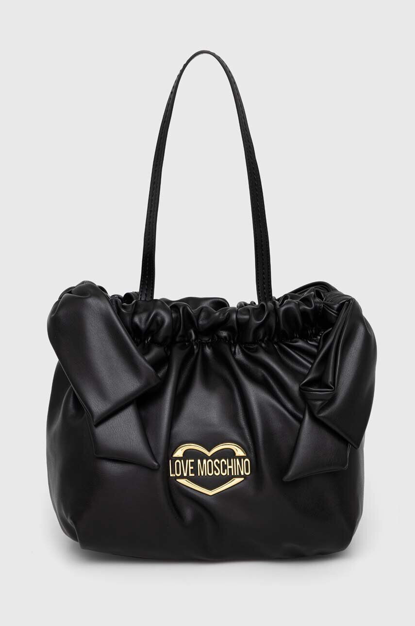 Love Moschino poseta culoarea negru - Pled.ro