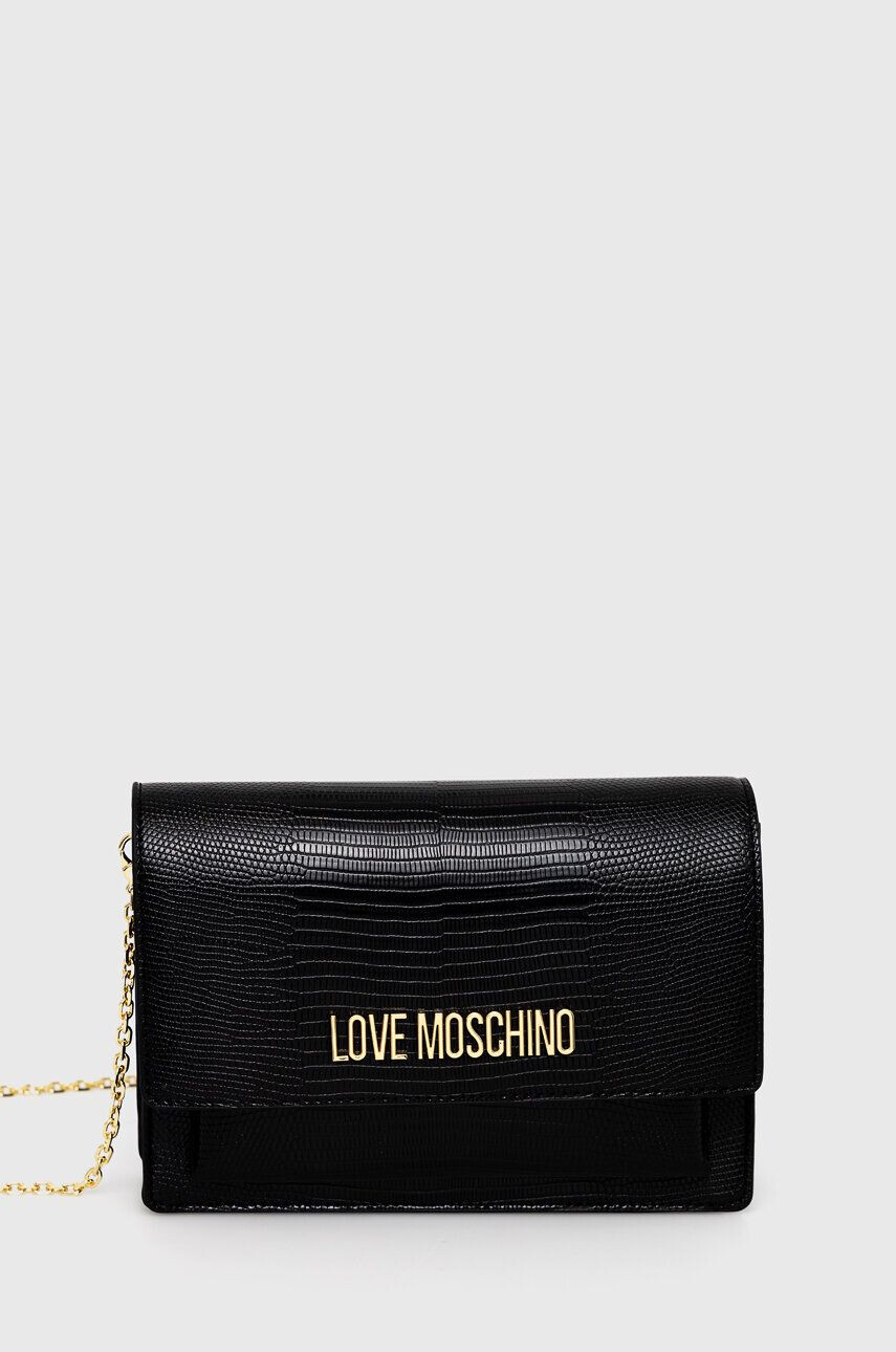 Love Moschino poseta culoarea negru - Pled.ro