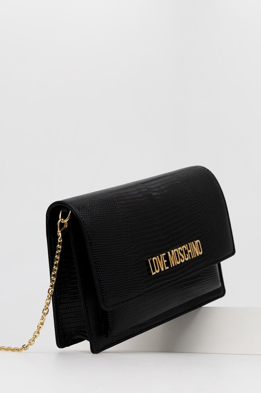 Love Moschino poseta culoarea negru - Pled.ro