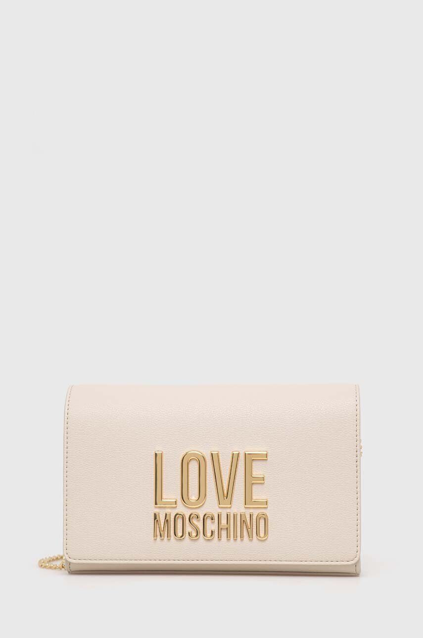 Love Moschino poseta culoarea violet - Pled.ro