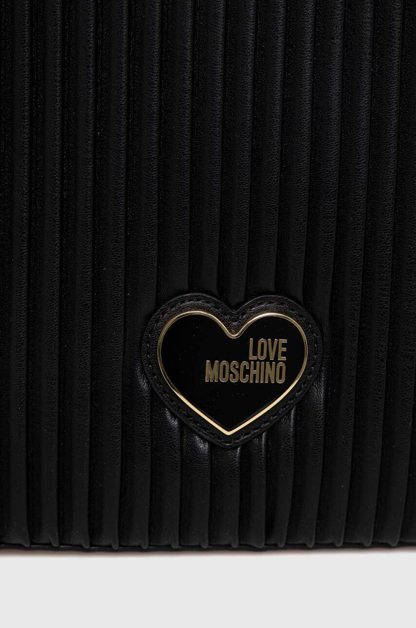 Love Moschino poseta culoarea negru - Pled.ro