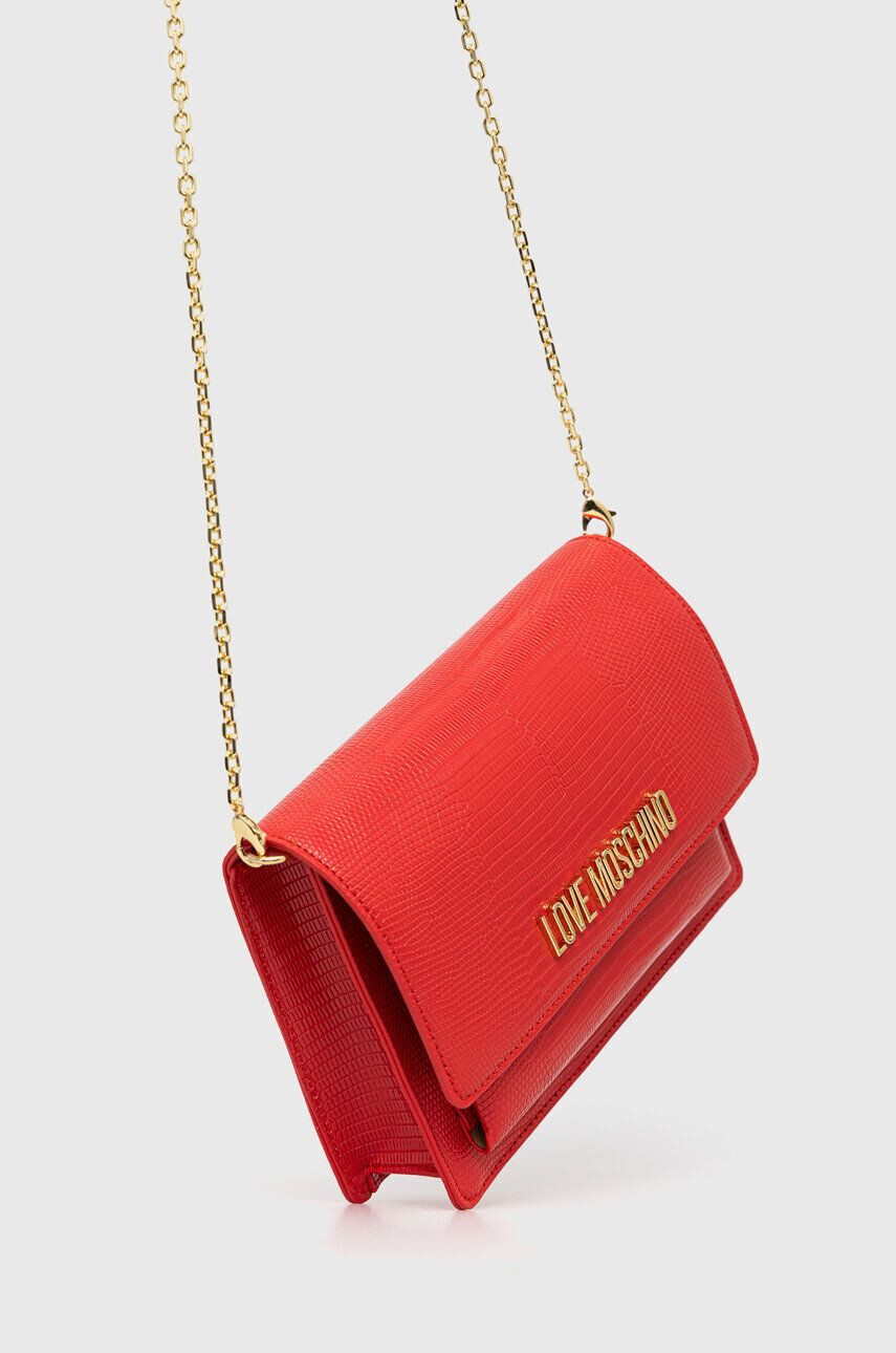 Love Moschino poseta culoarea rosu - Pled.ro