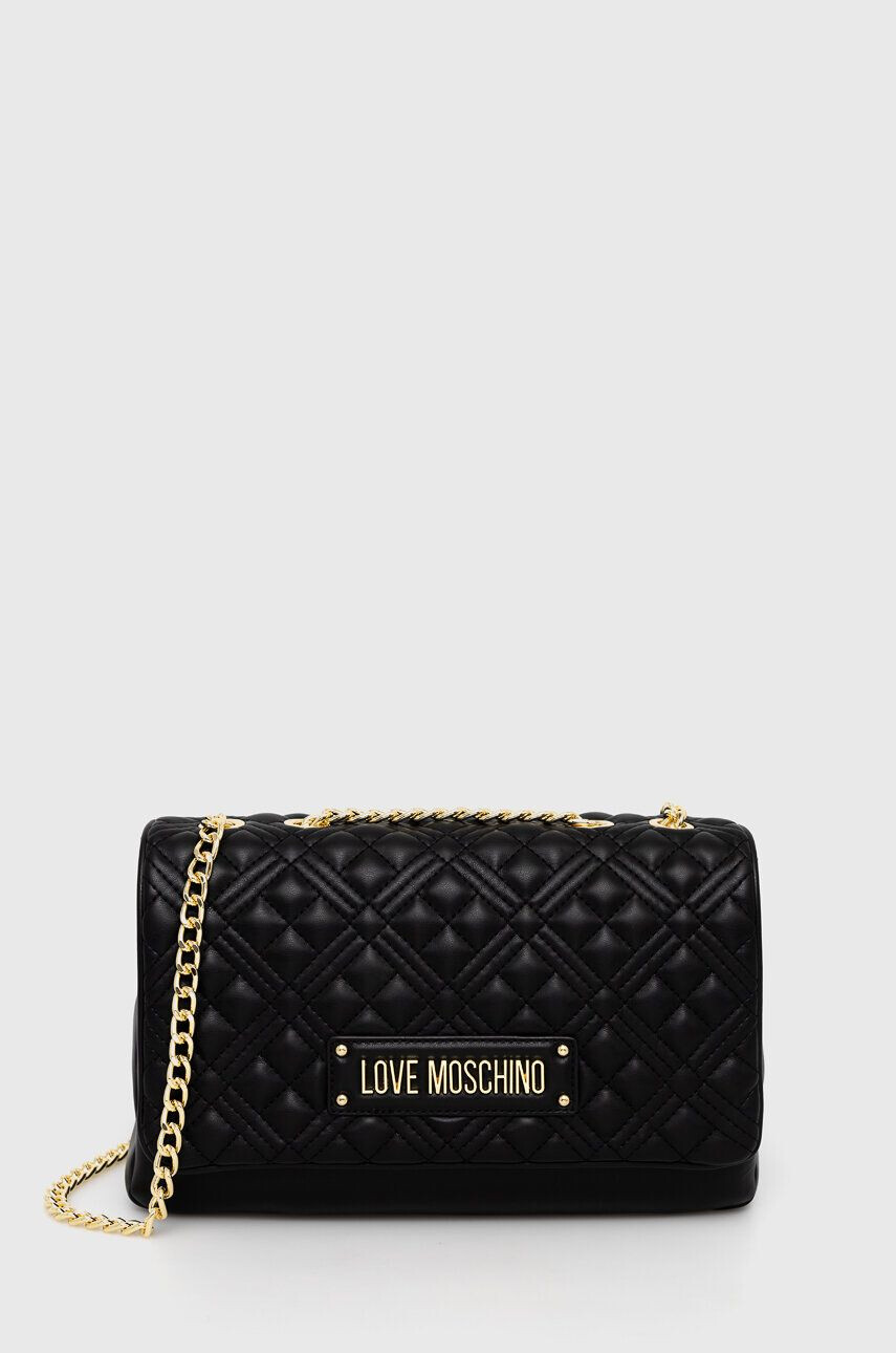 Love Moschino poseta culoarea negru - Pled.ro