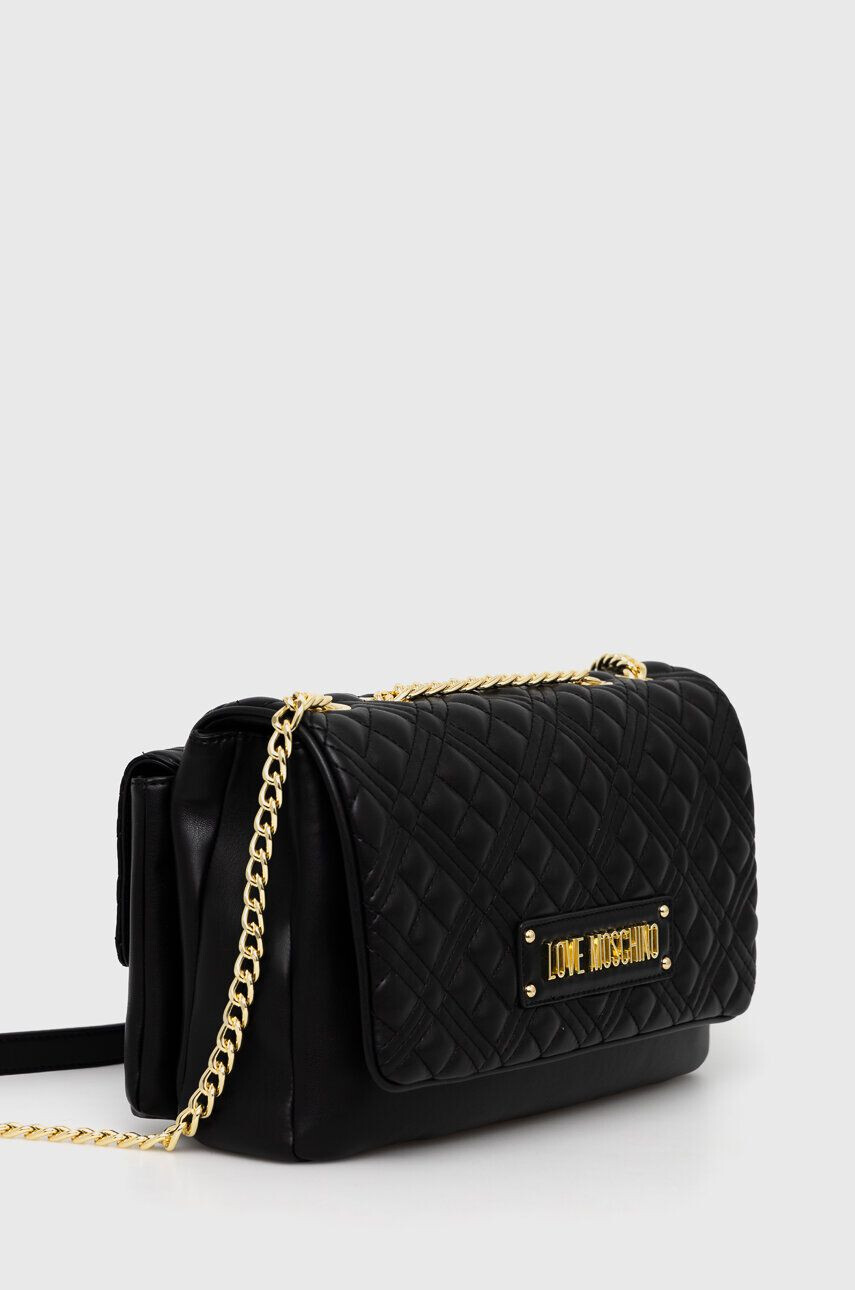 Love Moschino poseta culoarea negru - Pled.ro