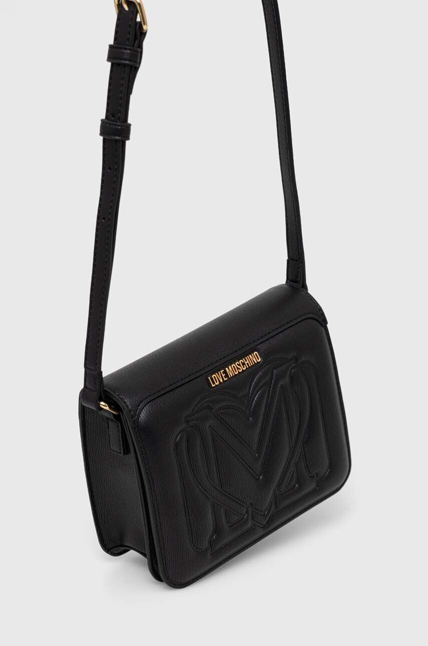 Love Moschino poseta culoarea negru - Pled.ro