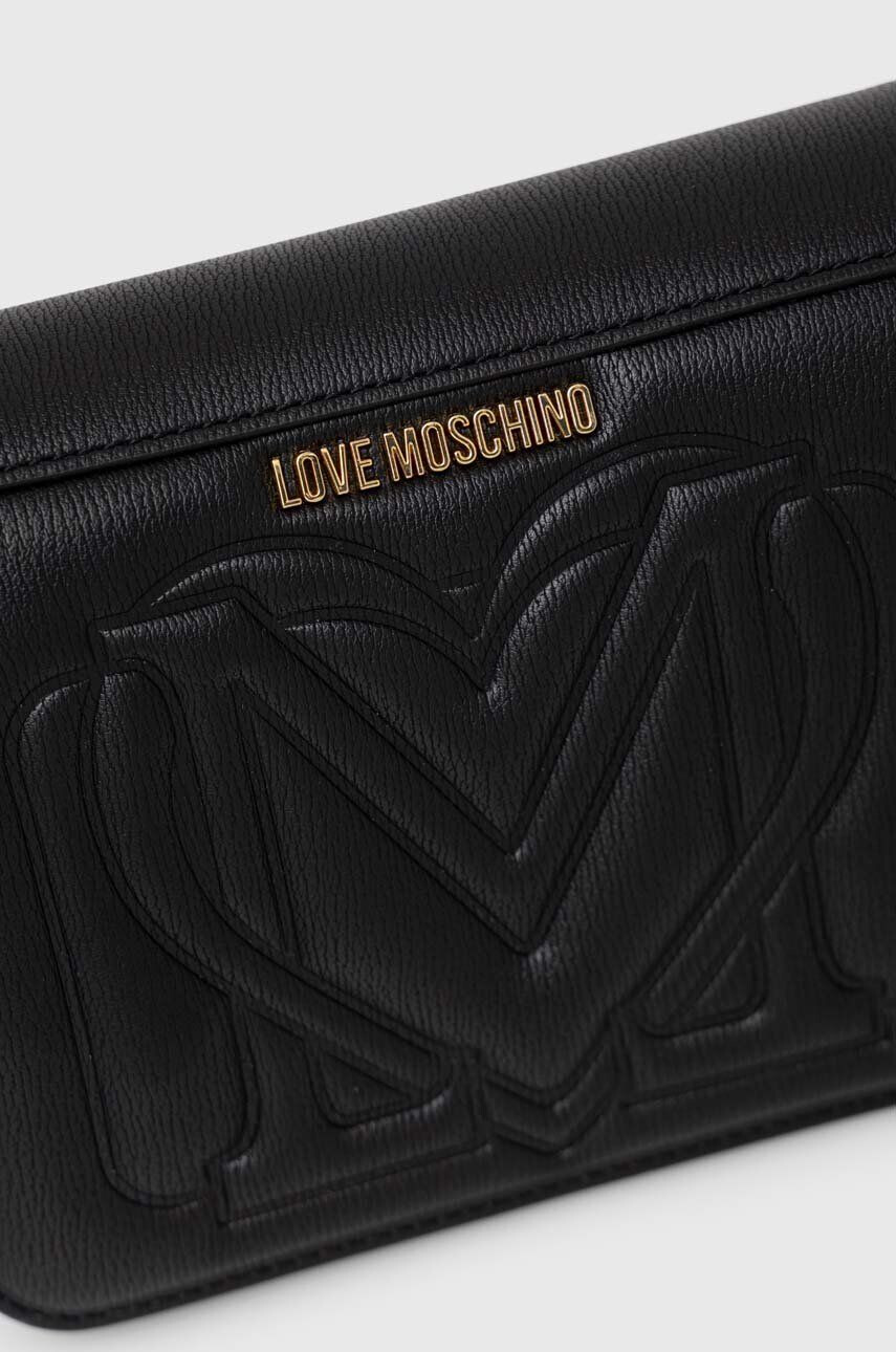 Love Moschino poseta culoarea negru - Pled.ro