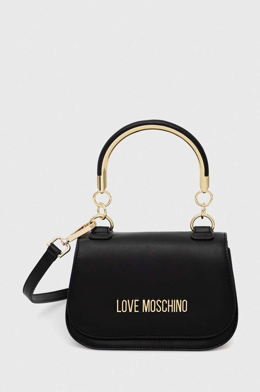 Love Moschino poseta culoarea negru - Pled.ro