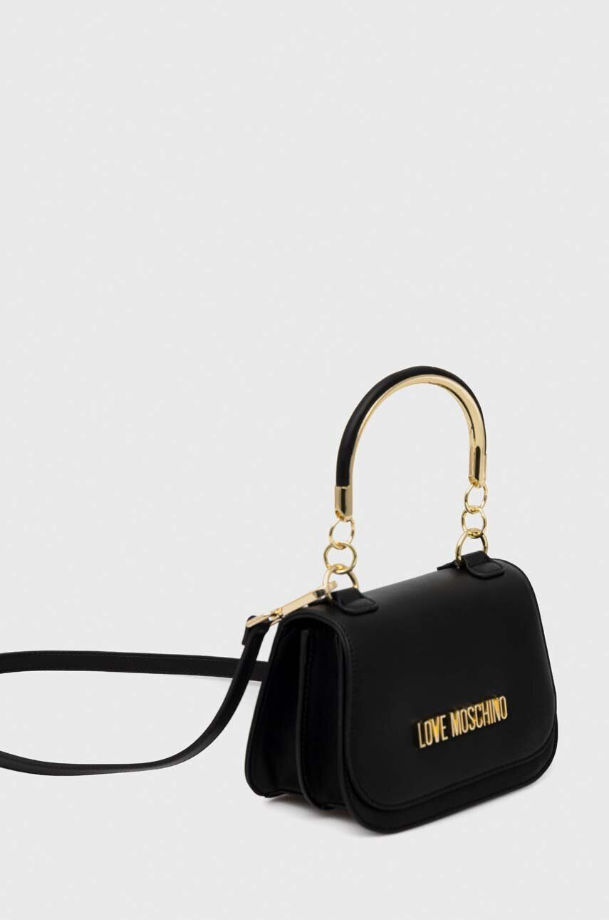 Love Moschino poseta culoarea negru - Pled.ro