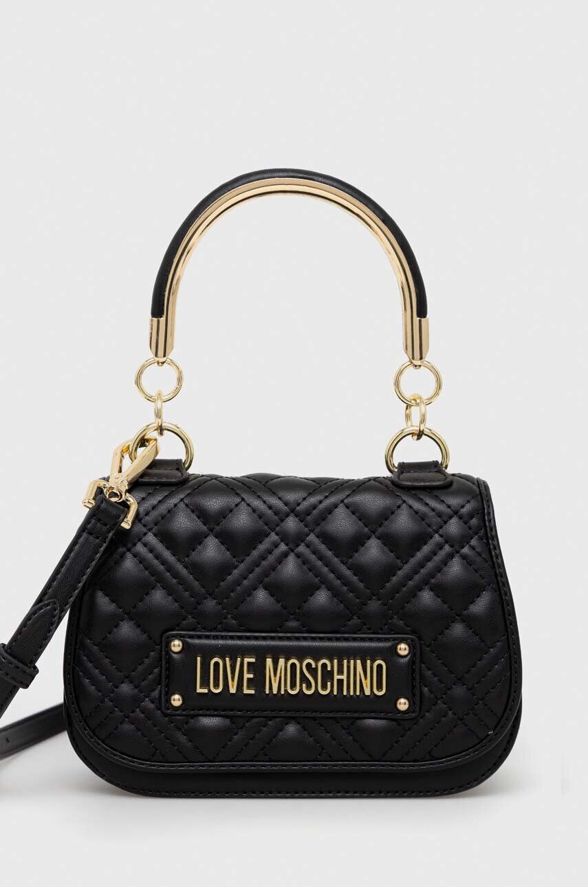 Love Moschino poseta culoarea negru - Pled.ro