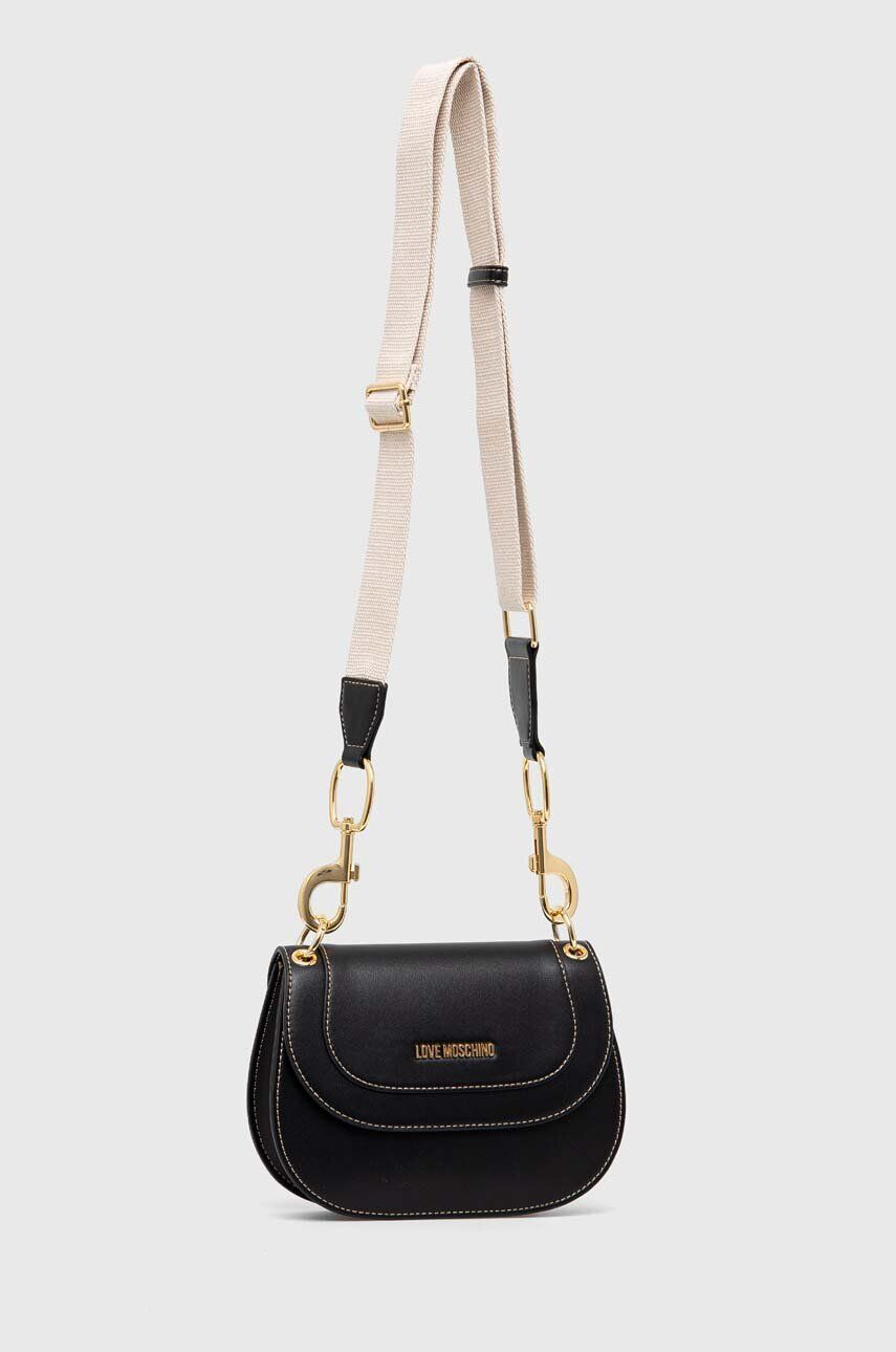 Love Moschino poseta culoarea negru - Pled.ro