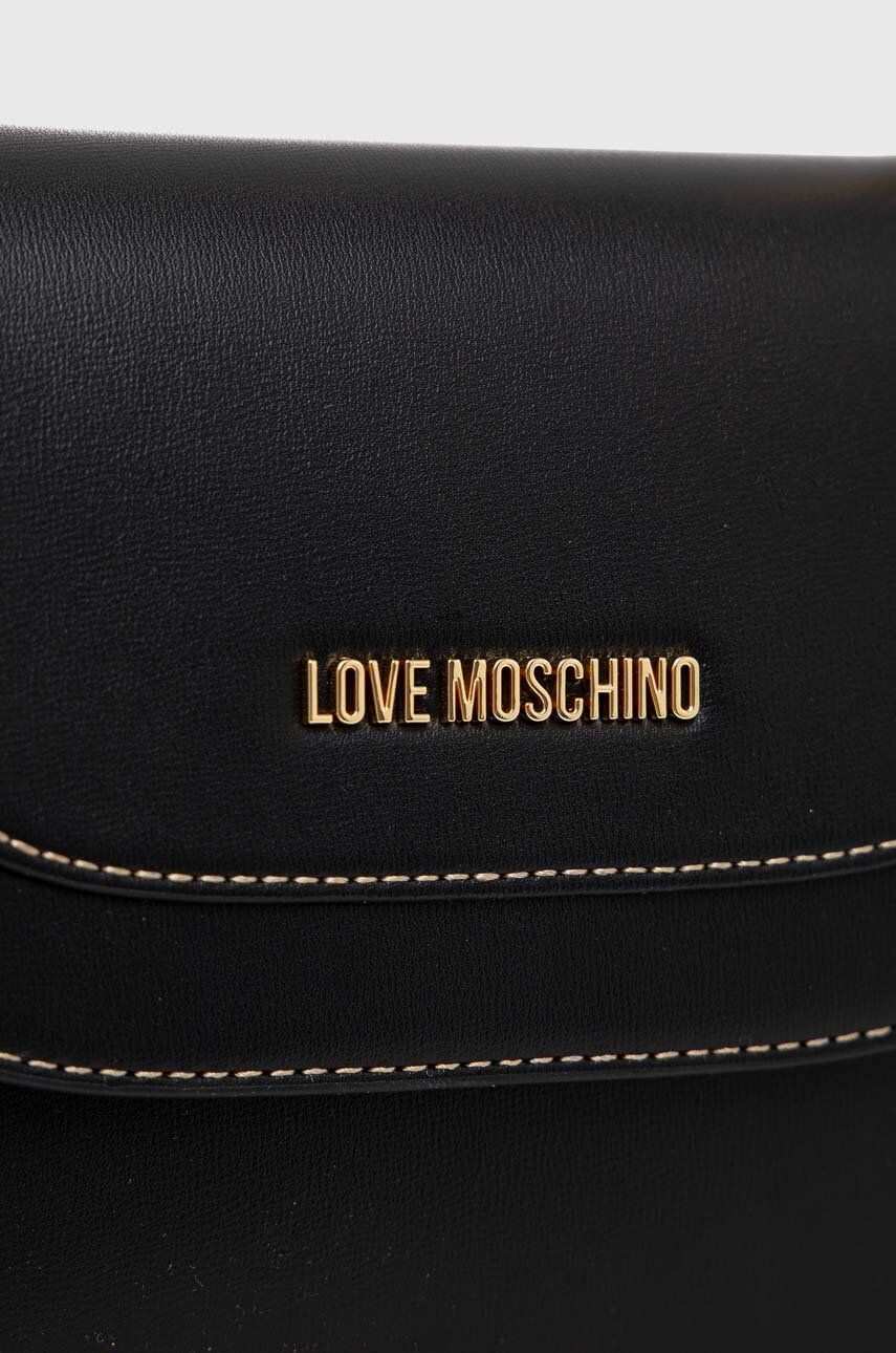 Love Moschino poseta culoarea negru - Pled.ro