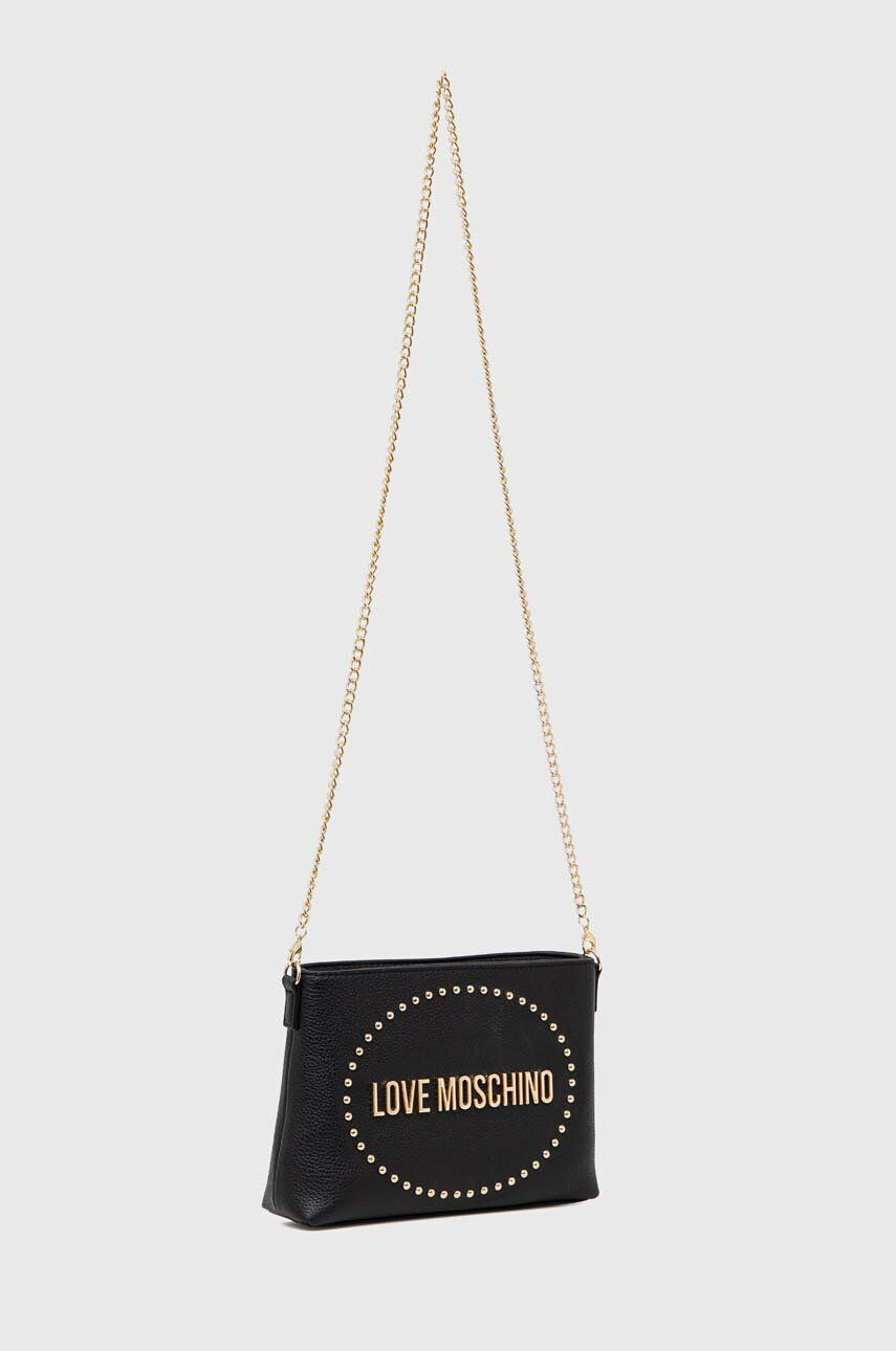 Love Moschino poseta culoarea negru - Pled.ro