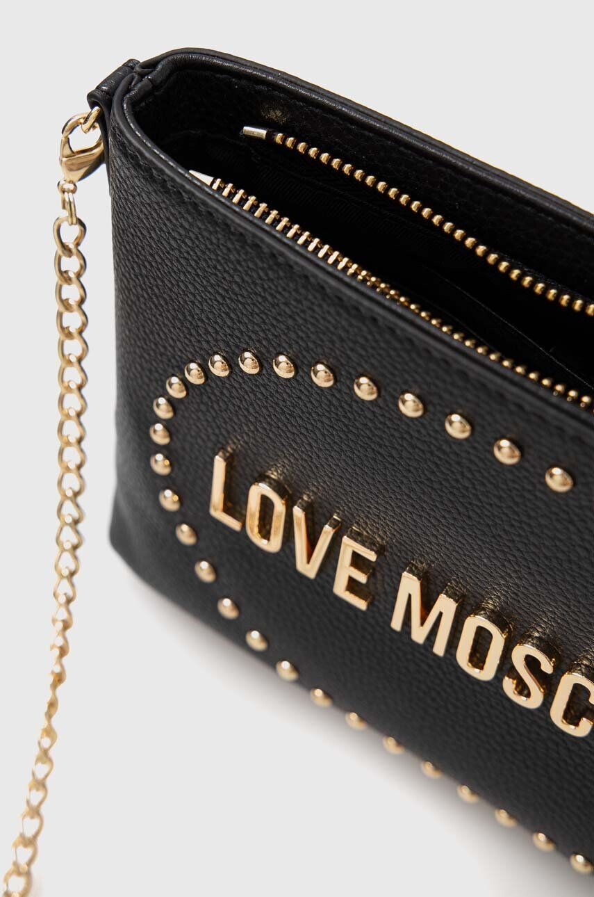 Love Moschino poseta culoarea negru - Pled.ro