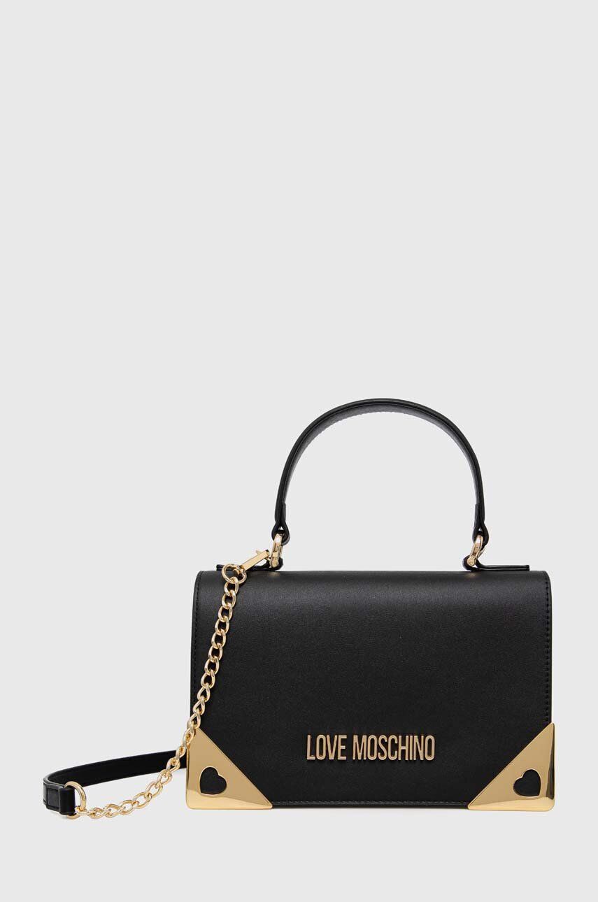 Love Moschino poseta culoarea negru - Pled.ro