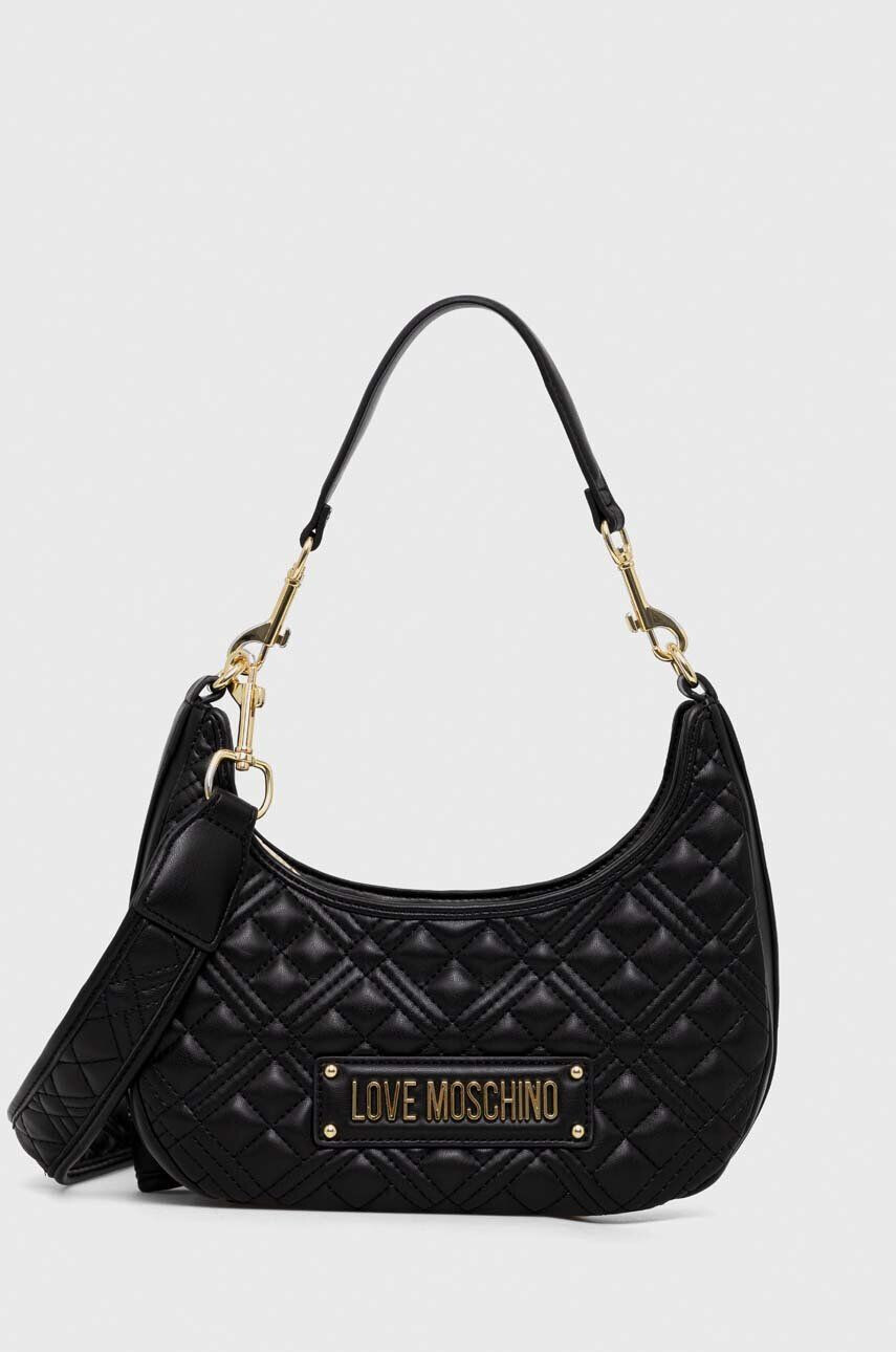 Love Moschino poseta culoarea negru - Pled.ro