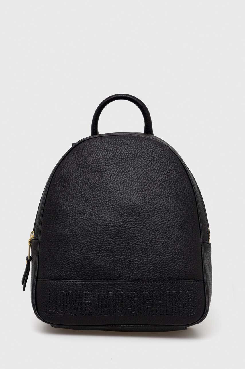 Love Moschino rucsac femei culoarea negru mic neted - Pled.ro