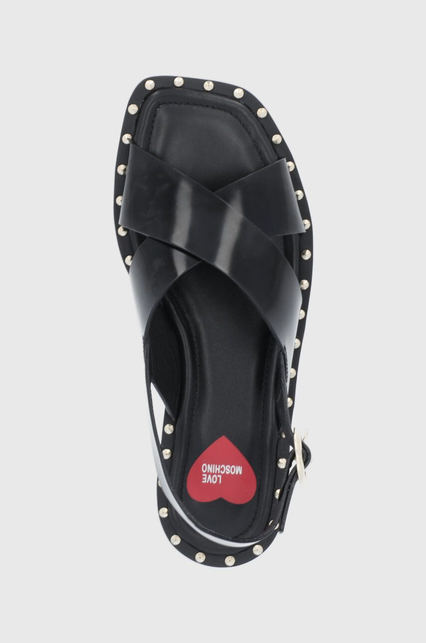 Love Moschino sandale de piele - Pled.ro