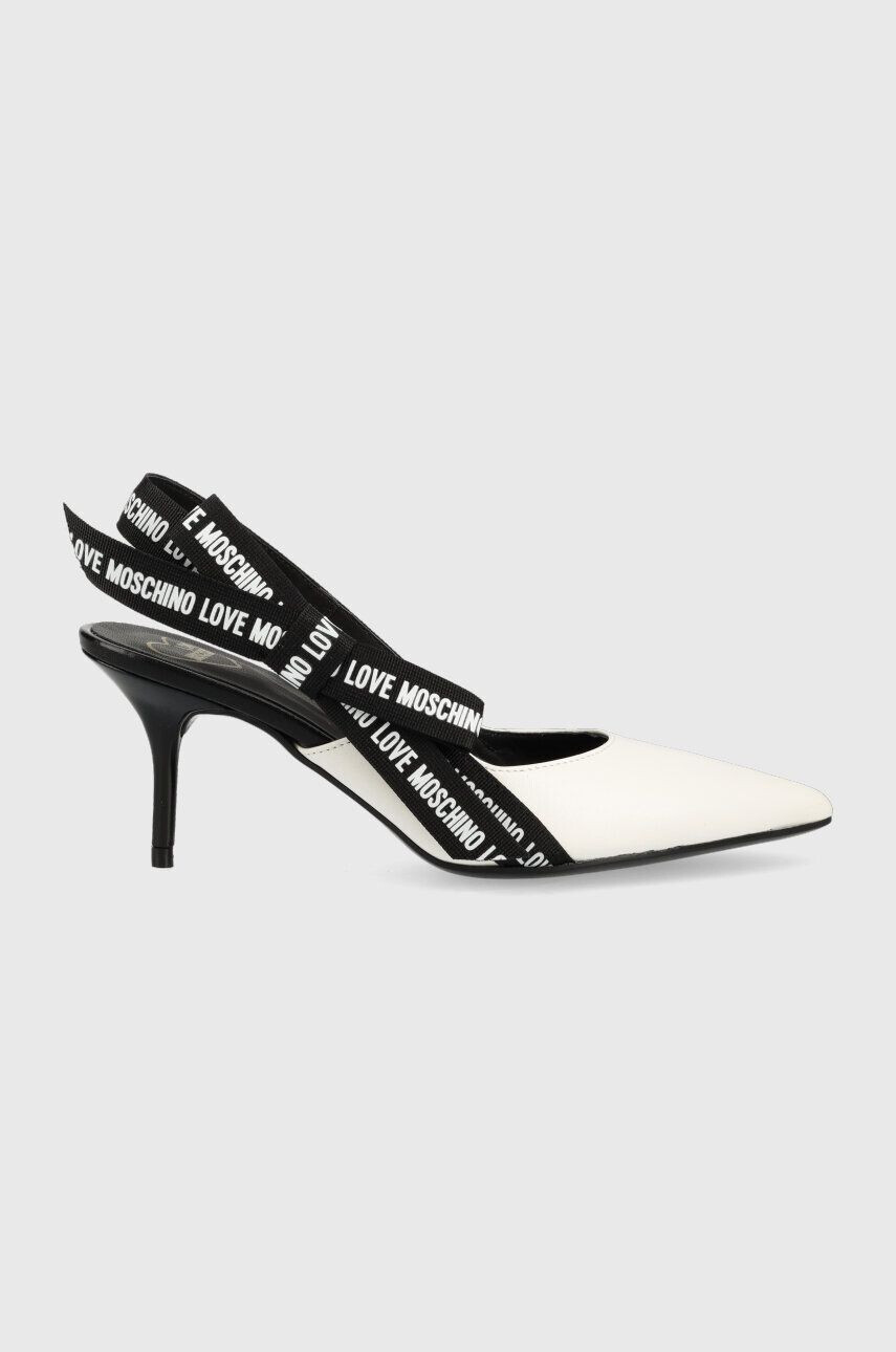 Love Moschino stilettos de piele Scarpad Spillo 70 - Pled.ro