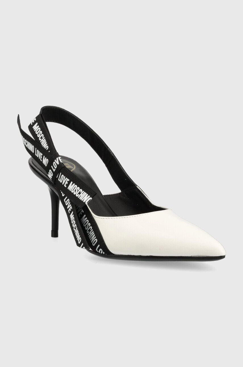 Love Moschino stilettos de piele Scarpad Spillo 70 - Pled.ro