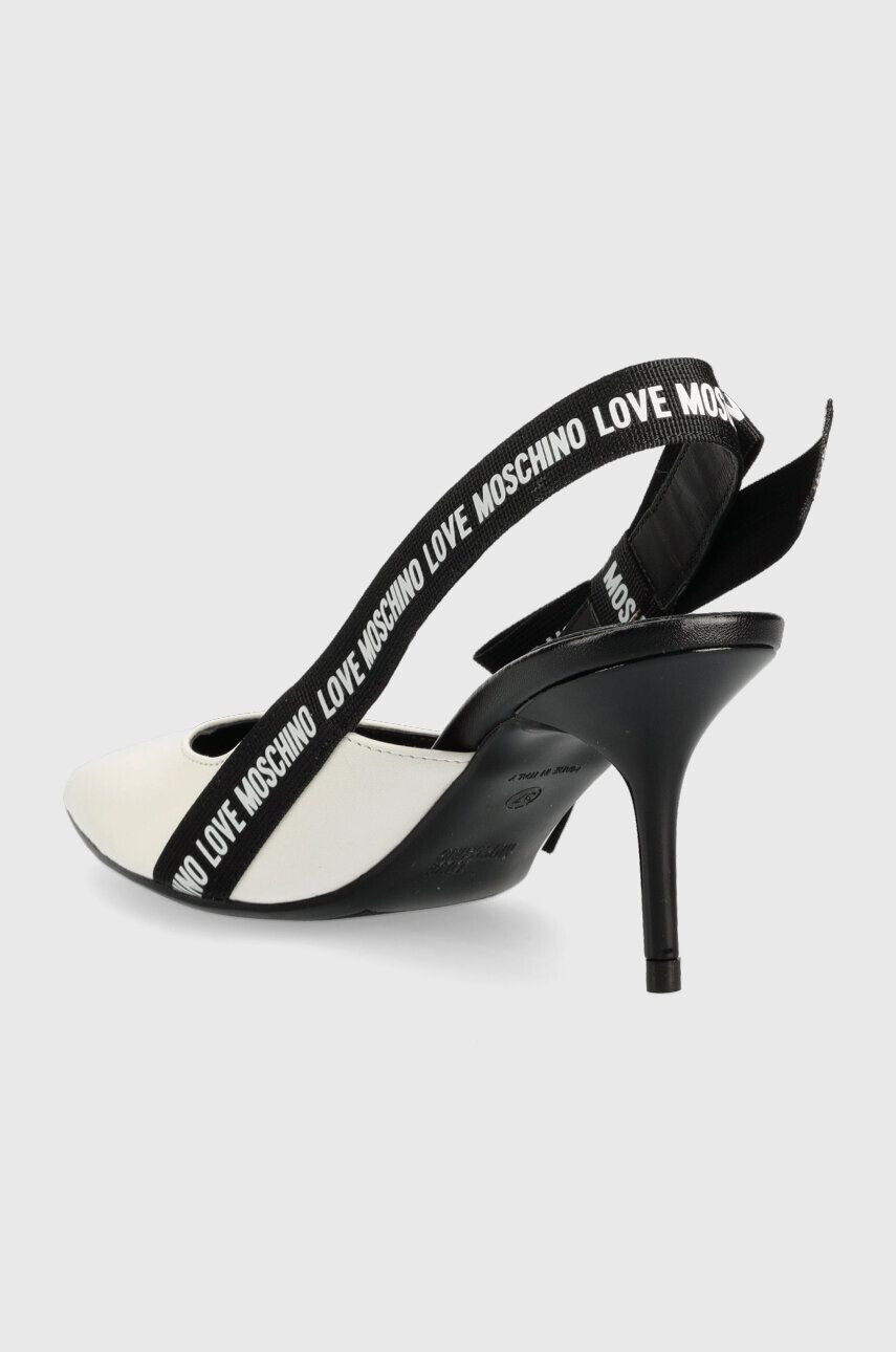 Love Moschino stilettos de piele Scarpad Spillo 70 - Pled.ro