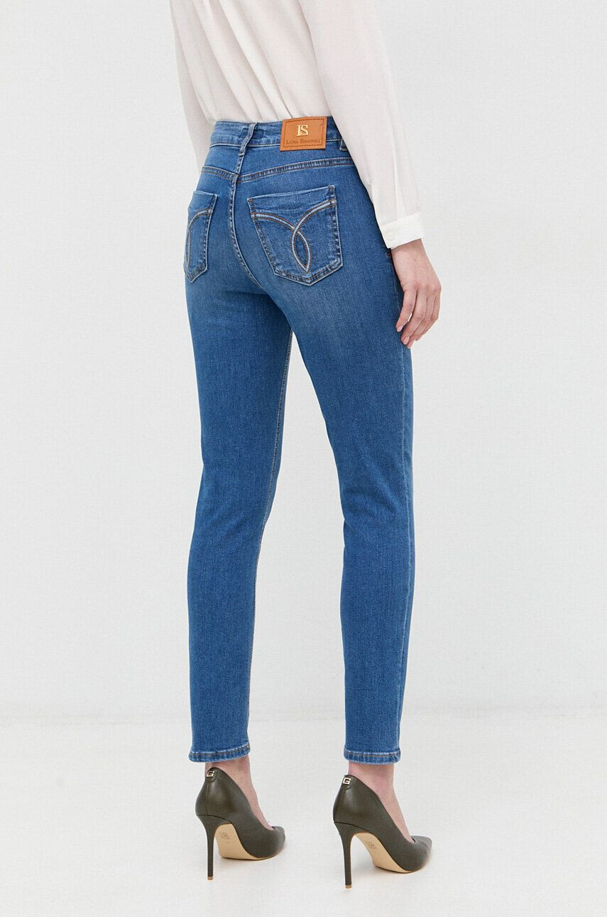 Luisa Spagnoli jeansi femei high waist - Pled.ro