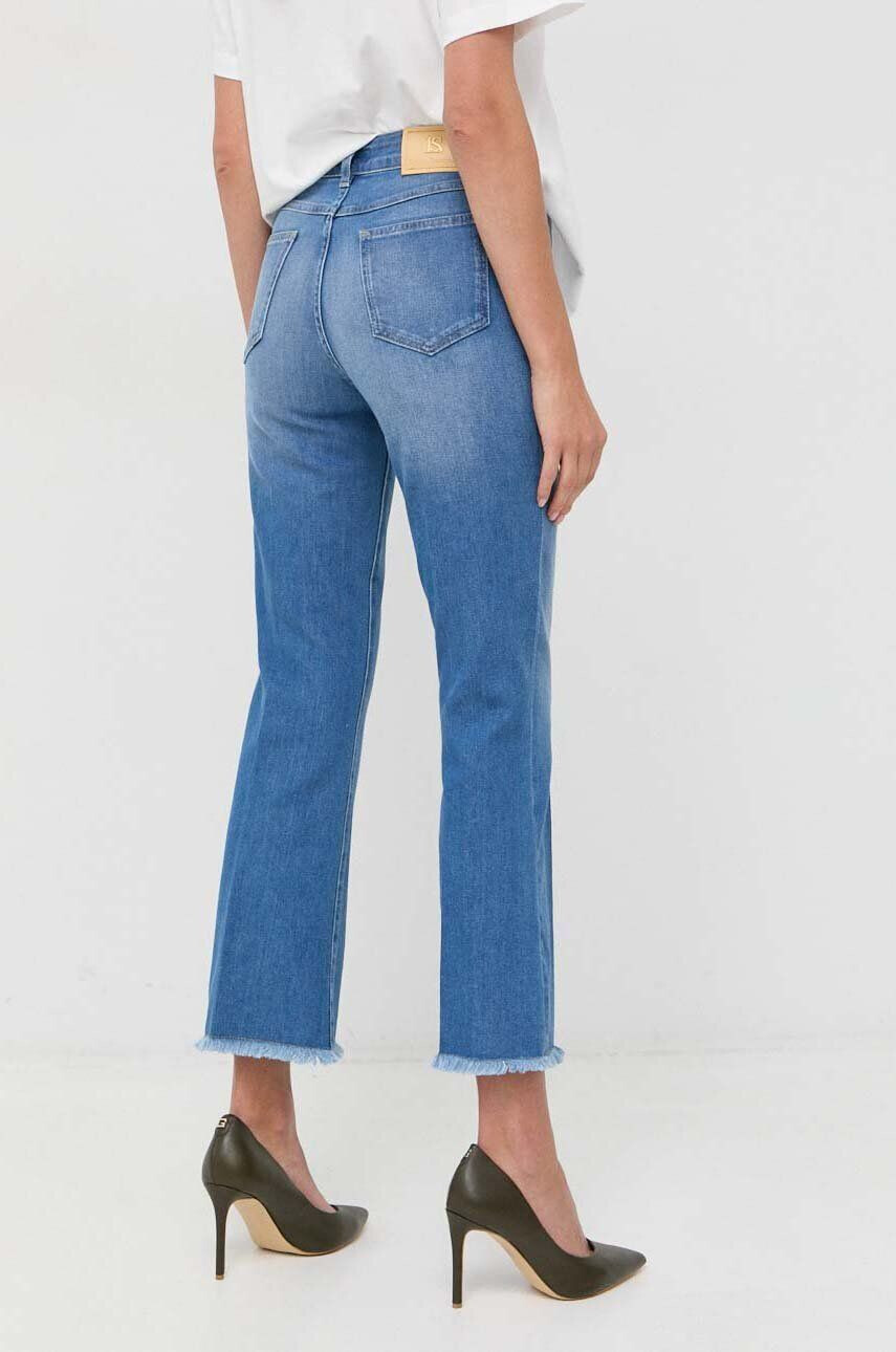 Luisa Spagnoli jeansi femei high waist - Pled.ro