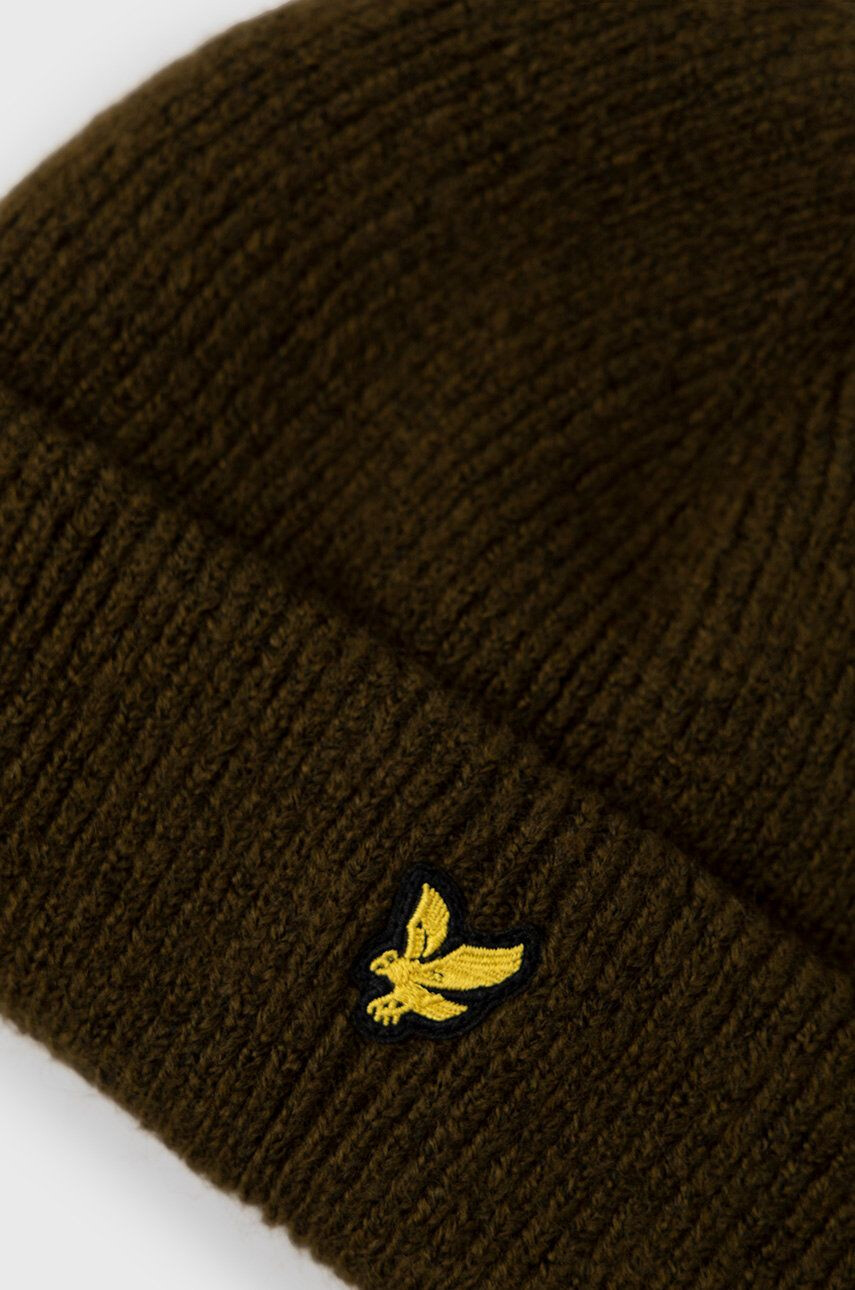 Lyle & Scott caciula din tesatura neteda - Pled.ro