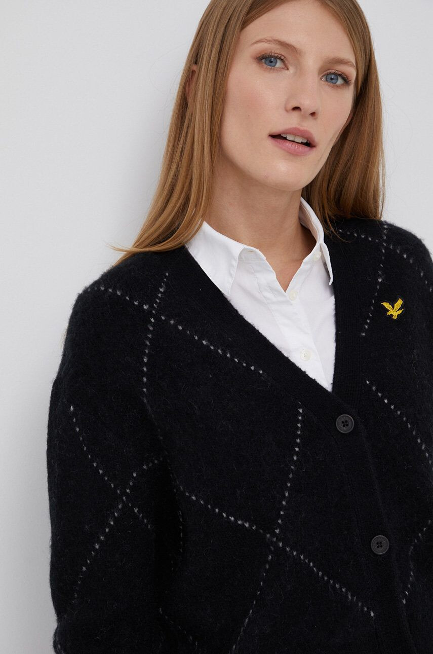 Lyle & Scott Cardigan din amestec de lână - Pled.ro