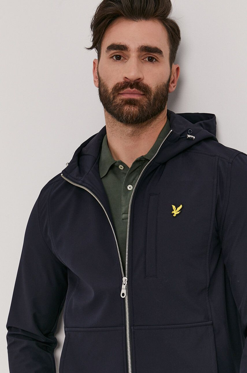 Lyle & Scott Geacă bărbați culoarea albastru marin de tranzitie - Pled.ro