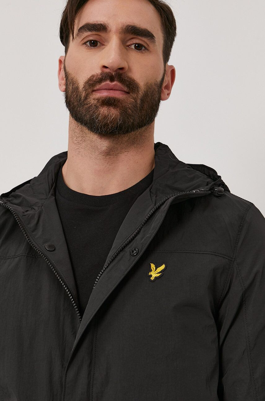 Lyle & Scott Geacă bărbați culoarea negru de tranzitie - Pled.ro