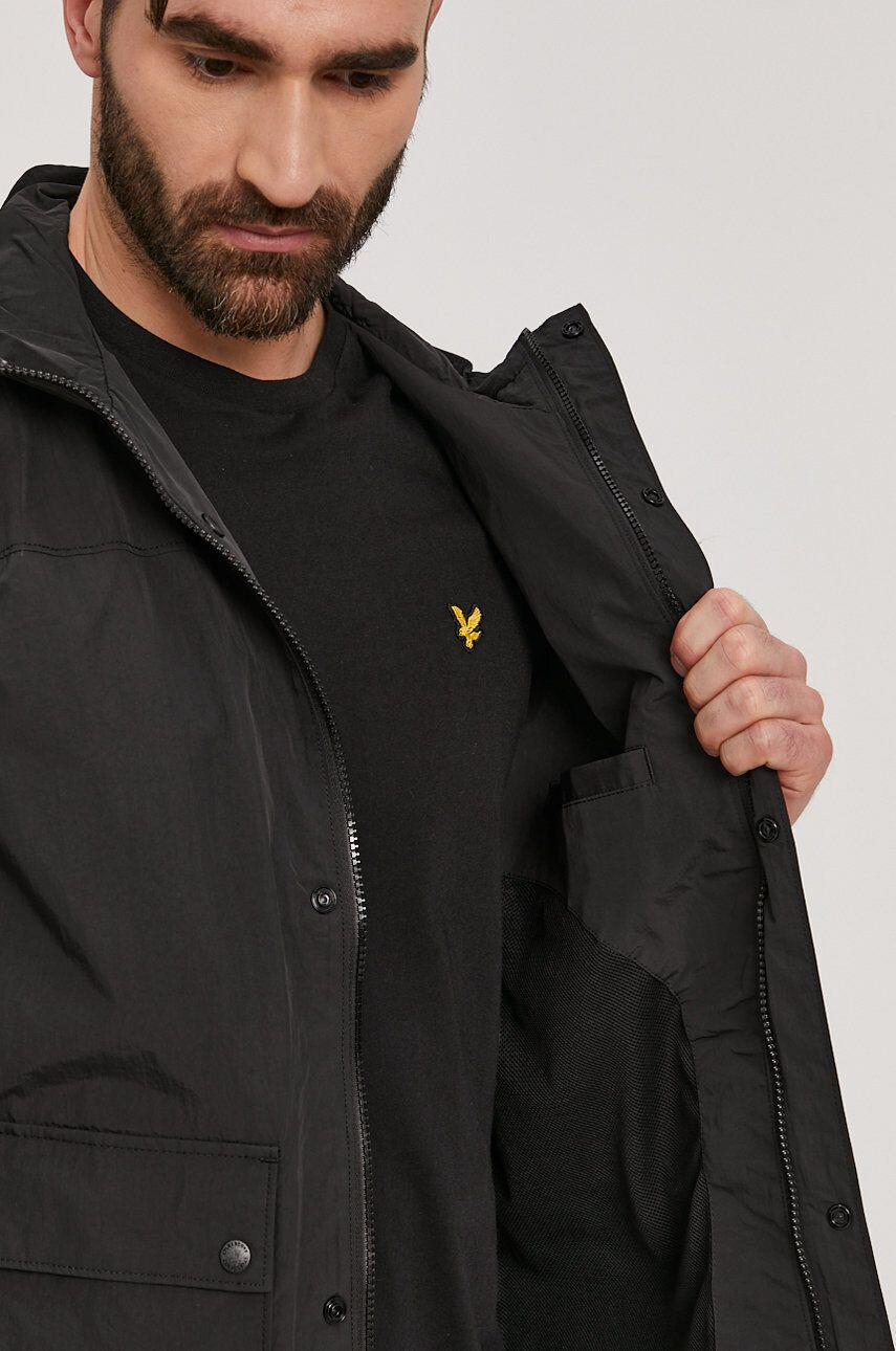 Lyle & Scott Geacă bărbați culoarea negru de tranzitie - Pled.ro