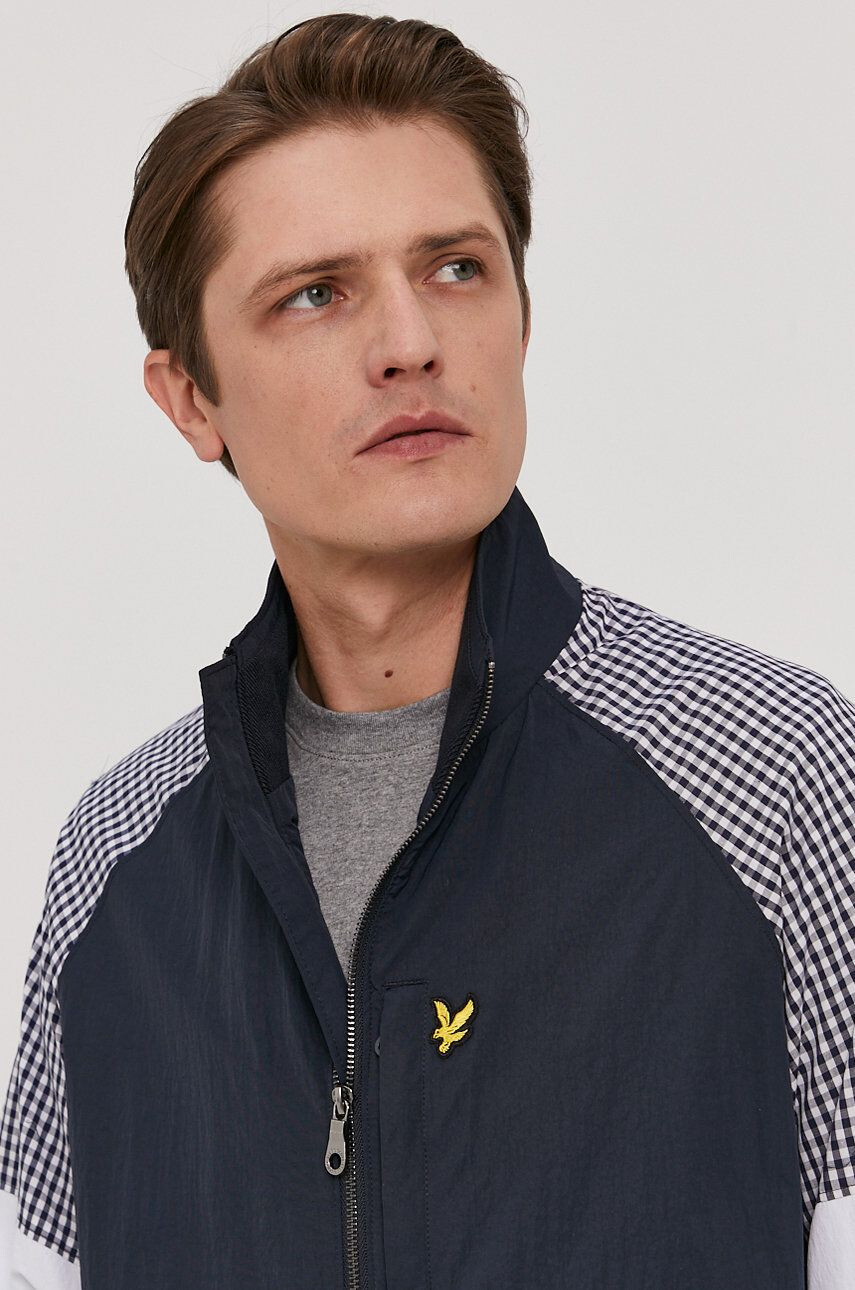 Lyle & Scott Geacă bărbați culoarea albastru marin de tranzitie - Pled.ro