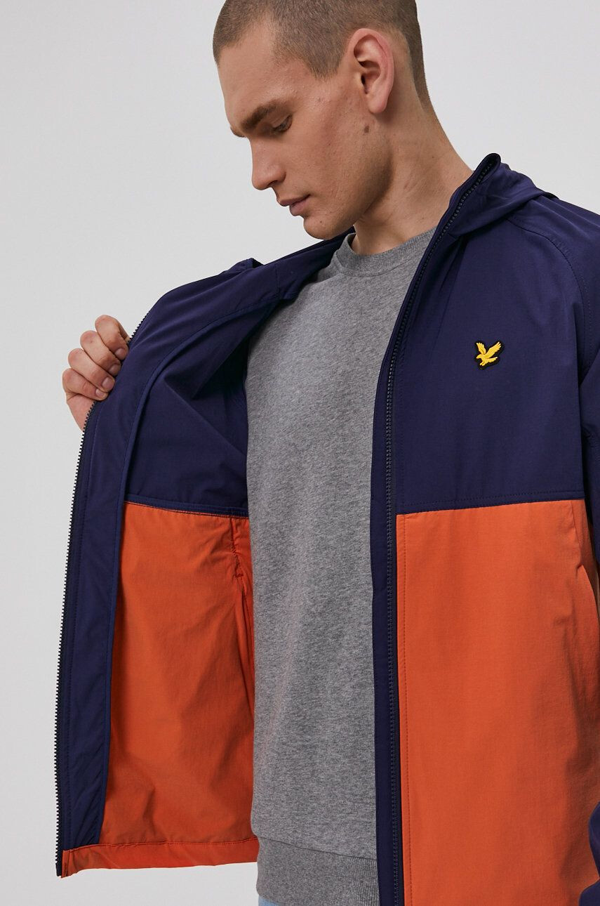 Lyle & Scott Geacă bărbați culoarea albastru marin de tranzitie - Pled.ro